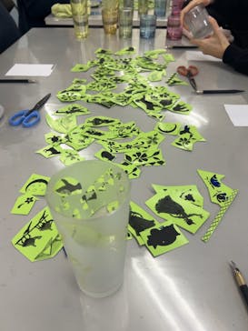 サンドブラスト本部教室 砂で削るガラス工芸教室に投稿された画像（2023/10/23）