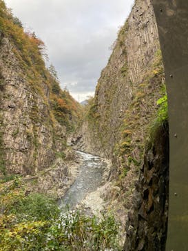清津峡渓谷トンネルに投稿された画像（2023/10/28）