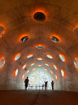 清津峡渓谷トンネルに投稿された画像（2023/10/28）