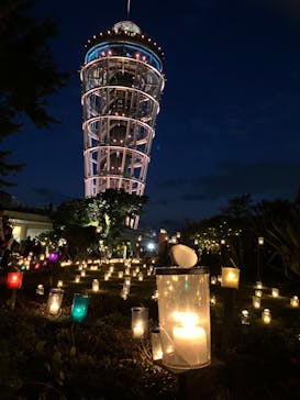 江の島シーキャンドルに投稿された画像（2023/10/28）