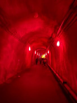 清津峡渓谷トンネルに投稿された画像（2023/10/29）