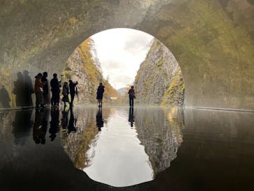 清津峡渓谷トンネルに投稿された画像（2023/10/29）