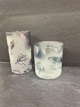 サンドブラスト本部教室 砂で削るガラス工芸教室に投稿された画像（2023/10/29）