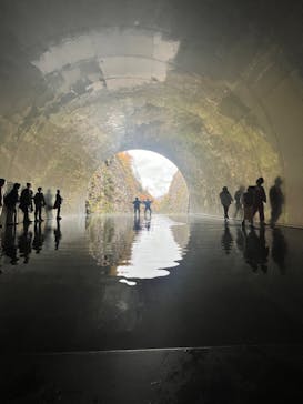 清津峡渓谷トンネルに投稿された画像（2023/10/30）
