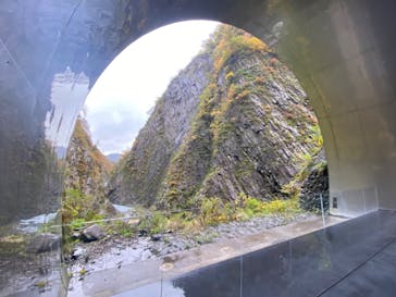 清津峡渓谷トンネルに投稿された画像（2023/10/30）