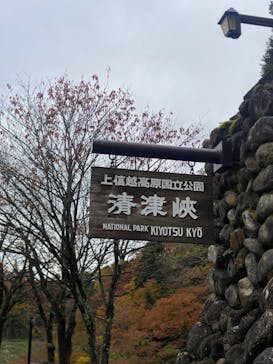 清津峡渓谷トンネルに投稿された画像（2023/10/30）