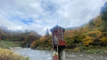 清津峡渓谷トンネルに投稿された画像（2023/10/30）
