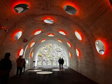 清津峡渓谷トンネルに投稿された画像（2023/11/2）