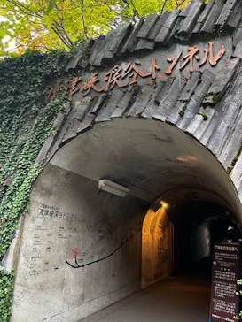 清津峡渓谷トンネルに投稿された画像（2023/11/2）