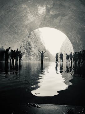 清津峡渓谷トンネルに投稿された画像（2023/11/3）