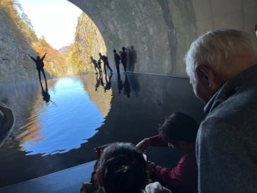 清津峡渓谷トンネルに投稿された画像（2023/11/3）