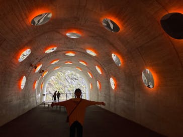 清津峡渓谷トンネルに投稿された画像（2023/11/5）