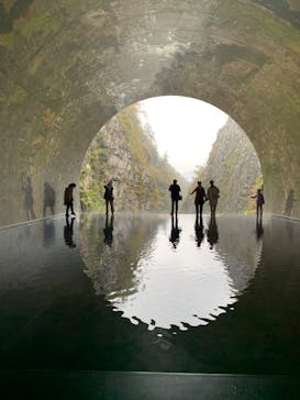 清津峡渓谷トンネルに投稿された画像（2023/11/5）
