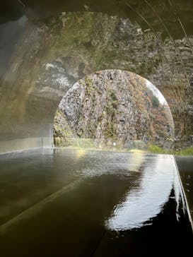 清津峡渓谷トンネルに投稿された画像（2023/11/5）