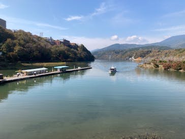 恵那峡遊覧船に投稿された画像（2023/11/6）