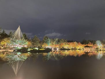 国営昭和記念公園 秋の夜散歩に投稿された画像（2023/11/6）