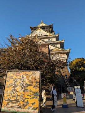 大阪城天守閣に投稿された画像（2023/11/8）
