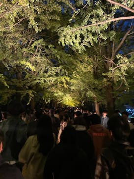 国営昭和記念公園 秋の夜散歩に投稿された画像（2023/11/11）