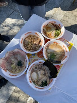 大阪城極上ラーメンフェスタに投稿された画像（2023/11/19）