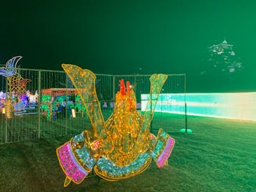 大阪城イルミナージュに投稿された画像（2023/11/26）