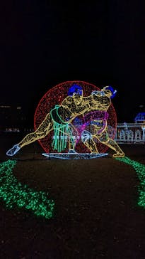 大阪城イルミナージュに投稿された画像（2023/12/1）