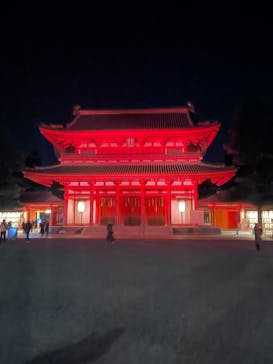 NAKEDヨルマイリ 2025-26 平安神宮に投稿された画像（2023/12/2）