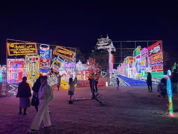 大阪城イルミナージュに投稿された画像（2023/12/3）