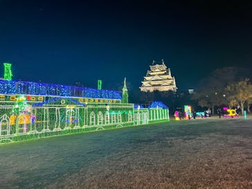 大阪城イルミナージュに投稿された画像（2023/12/3）