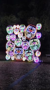 大阪城イルミナージュに投稿された画像（2023/12/8）