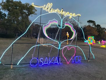 大阪城イルミナージュに投稿された画像（2023/12/9）