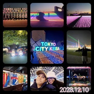 東京メガイルミに投稿された画像（2023/12/11）