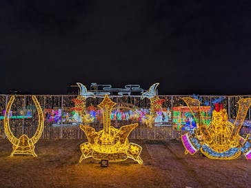 大阪城イルミナージュに投稿された画像（2023/12/15）