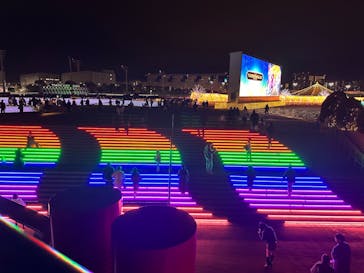 東京メガイルミに投稿された画像（2023/12/16）