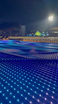 東京メガイルミに投稿された画像（2023/12/17）