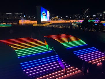 東京メガイルミに投稿された画像（2023/12/17）