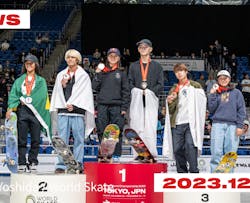 ワールドスケートボード東京に投稿された画像（2023/12/17）