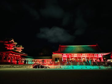 NAKEDヨルマイリ 2025-26 平安神宮に投稿された画像（2023/12/18）