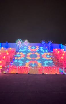 アクロス福岡イルミネーションに投稿された画像（2023/12/18）