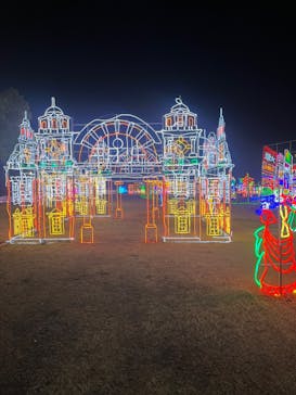 大阪城イルミナージュに投稿された画像（2023/12/18）