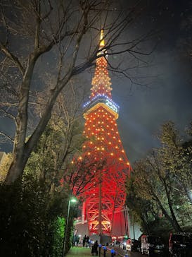東京タワーに投稿された画像（2023/12/20）