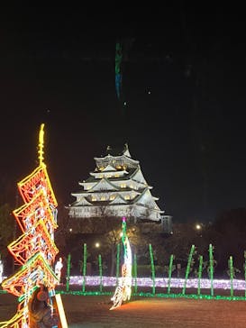 大阪城イルミナージュに投稿された画像（2023/12/23）