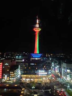 ニデック京都タワーに投稿された画像（2023/12/23）