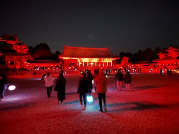 NAKEDヨルマイリ 2025-26 平安神宮に投稿された画像（2023/12/24）