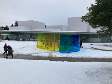 金沢21世紀美術館に投稿された画像（2023/12/24）