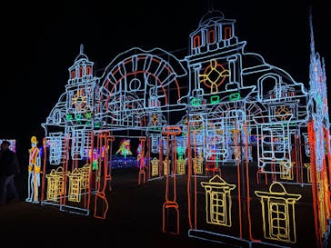 大阪城イルミナージュに投稿された画像（2023/12/24）