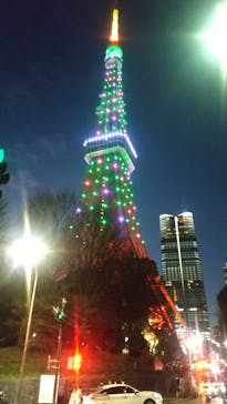 東京タワーに投稿された画像（2023/12/25）