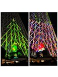 東京スカイツリーに投稿された画像（2023/12/25）