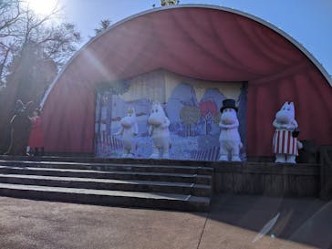 ムーミンバレーパークに投稿された画像（2023/12/25）