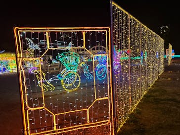 大阪城イルミナージュに投稿された画像（2023/12/25）