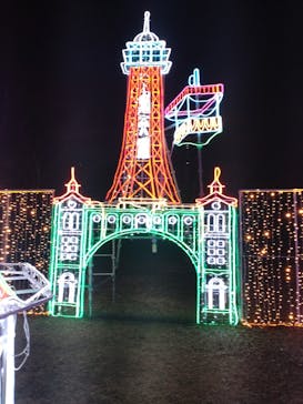 大阪城イルミナージュに投稿された画像（2023/12/27）